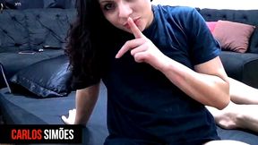 hot slut gives her friend a slap on their ass.mp4