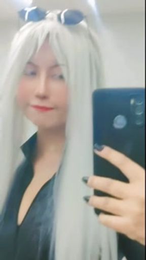 satoru gojo genderbend female cosplay caty blackrose patreon