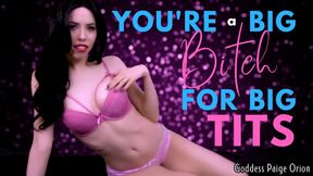 You're a Big Bitch for Big Tits