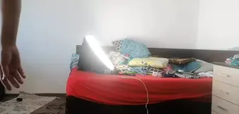 Sexy mom shaves hair on her legs. A hot amateur couple does a sensual oil massage on the body.