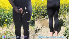 Piss and cum in rasp field