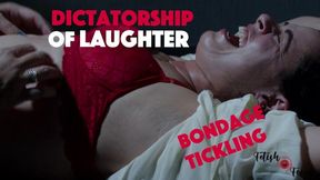 Dictatorship of laughter (720p)- Cruel tickling, dark atmosphere, foot tickling, armpit tickling, tickling domination, bondage tickling, bondage device