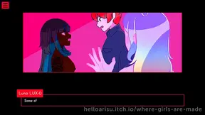 Luna Lux Explores Taboo Passions in Sensual Animated Fantasy Encounter