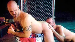 ThirstyJake & Josh - Alleyway Anal Heat - Falcon Studios