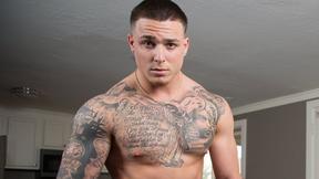 ”NEXTDOOR STUDIOS A solo kitchen masturbation scene of a handsome gay guy”