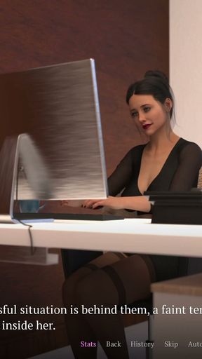 The Adored Marriage - Chapter 3a: the Slutty Wife Gets Horny, so Her Cuckold Husband Takes Her to the New Bull for a Threesome