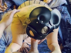 Sexy Mouse Blowjob: Amateur Babe Swallows Cum