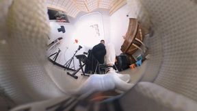 6K master Tony wraps the dwarf inside the sock and humiliates the squeeze 360VR