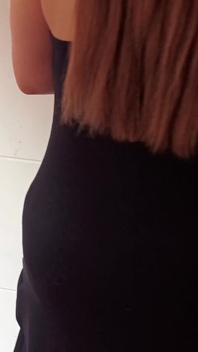 Hot Latina MILF Passenger Sucks My Cock at Home After Masturbating in the Car Part 2