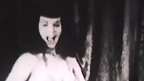 Vintage lezdom BDSM spanking and tormenting (No audio but music)