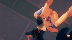Persona 5 Yaoi - Ryuji Sakamoto in Middle of a Threesome