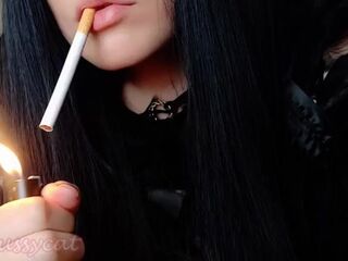 Cosplay Smokin' Cigarettes Compilation PART II (full movie scenes on my 0nlyfans/ManyVids)
