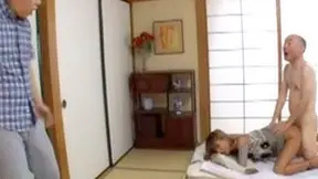 Step Father-in-law's Surprise Steamy Moment with Busty Step Daughter-in-law