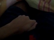POV: jerking off and cumshot after waking up