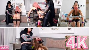 Mila X Porcelain: Hotel Wedgie &amp; Fuck