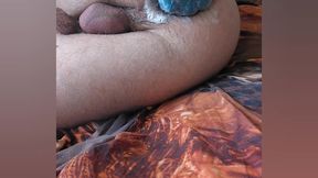 i m manually masturbating my prolapse, fisting myself.