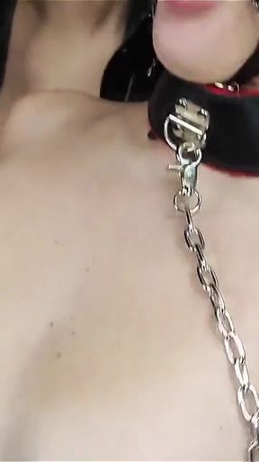 Latex Officer Fucks His Latex Prisoner with a Strap-on