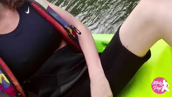 Mely Pop's Redhead River Adventure: Flashy Fun & Fresh Piss