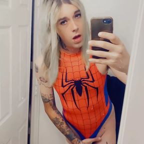 Sidermqn Cosplay Babe Spidergirl