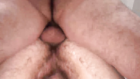 ”Bear & hunk railing deeply with barebacking & blowjob”