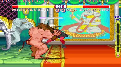 Hentai Mugen fighter gets her big ass wrecked in pixel art sex game