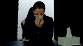 Blowing Congested Nose And Trying To Keep It Together