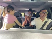 Pau Rojas disfruta la maquina del sexo y las enormes tetas de Dani Ortiz| Juan Bustos ROAD