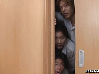 Oriental doxy gets her juicy twat screwed so this babe