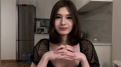 Condom broke her first date thick creampie
