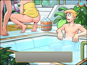 Let&#039;s Play - Space Rescue: Code Pink, With Mindy &amp; Sandy in the Sauna