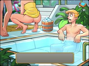 Let&#039;s Play - Space Rescue: Code Pink, With Mindy &amp; Sandy in the Sauna