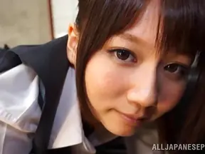 Bubble butt Av girl Yurika Miyaji flaunts her ass and gets teased