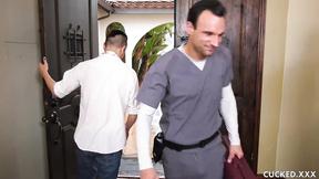 ”Lovely babe Diana Grace is riding another man next to her hubby”