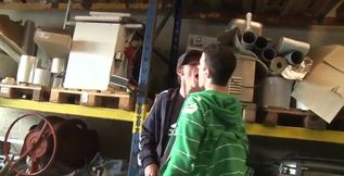 Fucking Weekend with Sniff and Socks..our Skater Boys Sven Und Jimmy Hilton in the Warehouse...