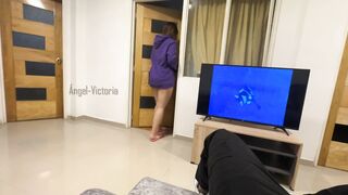 Karolayn_Matos Seduces Stepbrother with Condom-Free Quickie