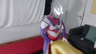 Dr Spandex creates Ultra Man