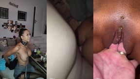 sextape baise hard de mon reveillon anal et squirt a gogo