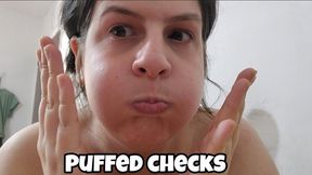 Holding Water in My Mouth – Puffing Cheeks Huge & Close-Up Tease