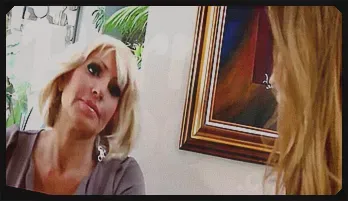 Blond Stepmom Tease with Scissoring Pleasure - SensualMomma com