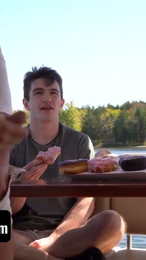 Step Dads Jax Thirio &amp; Dalton Riley Take Turns Pounding Their Twink Step Sons On A Boat - FamilyDick   Clip 1