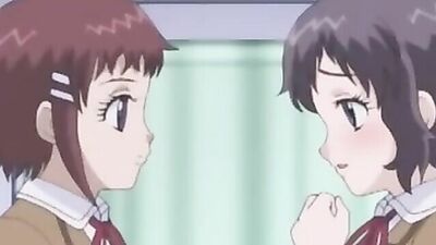 Watch this cartoon teen fingerbang herself in clinic for some hot lesbian action