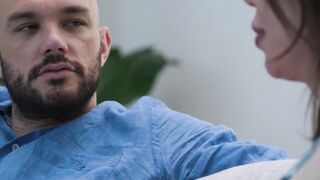 Anal Ass-Fucking Frenzy! Big Boob Bustin' Redhead Step Sister with Inked Body