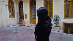 Skinny Russian slut gets fucked at casting