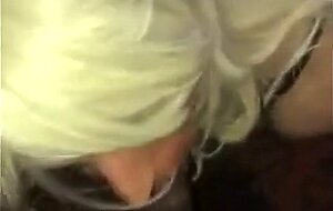 Sissy Breanne's first blowjob and BBC