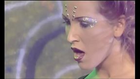 Mandy Bright and Karina Have a Fetish Orgy With DP