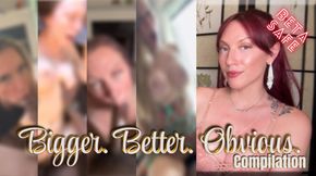 Bigger. Better. Obvious. Beta Safe - cuckold | censored | compilation