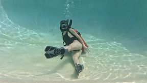 Vintage Scuba Masterbation Peril with Nathalia 1080p