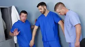 Doctor on doctor anal with Tommy Defendi, Trevor Knight, Liam Magnuson