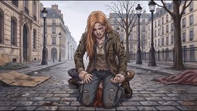Paris Street Catfight – Dirty Face Sitting Domination on the Cobblestones | FHD