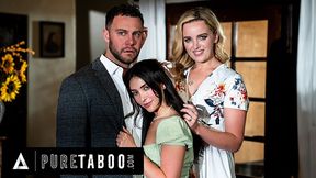 Hard rough action with bubbly Seth Gamble and Jane Wilde from Pure Taboo